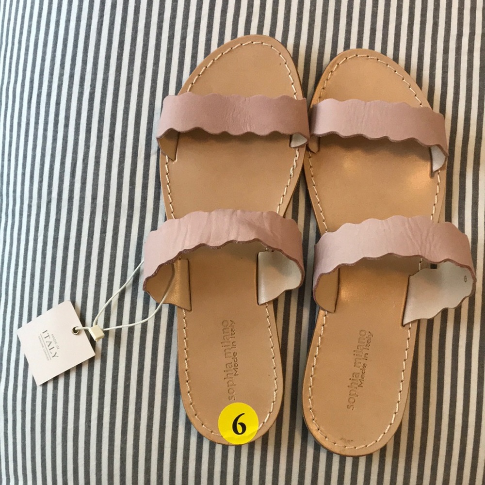 Pink sandals